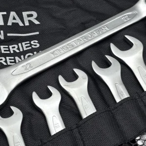 آچار یکسر تخت و یکسر رینگی کینگ استار مدل JAPAN-SET-12PCS  مجموعه 12 عددی