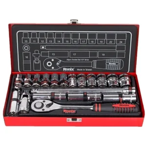 مجموعه 20 عددی آچار و سری بکس رونیکس مدل RON-2620