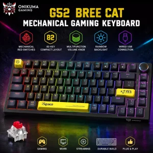 کیبورد گیمینگ اونیکوما مدل G52 New