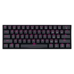 کیبورد گیمینگ ردراگون مدل K630 Dragonborn، مکانیکال سوییچ قرمز، Tenkeyless، نورپردازی RGB