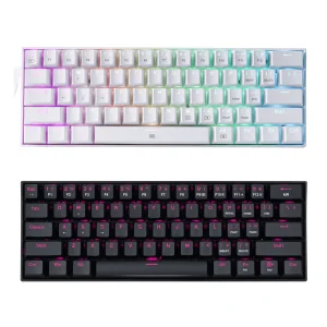 کیبورد گیمینگ ردراگون مدل K630 Dragonborn، مکانیکال سوییچ قرمز، Tenkeyless، نورپردازی RGB