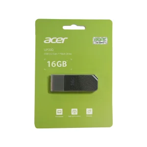 فلش مموری 16 گیگابایت ایسر مدل UP300 با رابط USB 3.2 Gen1 Type-A و بدنه پلاستیکی
