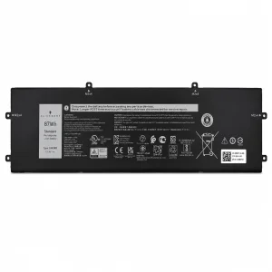 باتری لپ‌تاپ 9 سلولی Dell مدل DWVRR مناسب برای لپ تاپ Alienware X15 R1