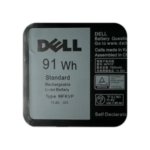 باتری لپ‌تاپ 6 سلولی دل مدل MFKVP  مناسب برای Dell Precision 15 7510