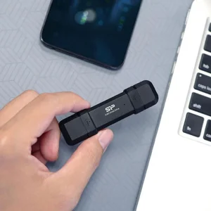 اس اس دی اکسترنال سیلیکون پاور مدل DS72 ظرفیت 2 ترابایت رابط USB 3.2 Gen2