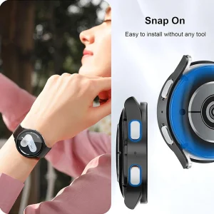 کاور لیتوو مدل Protector مناسب برای ساعت هوشمند سامسونگ Galaxy Watch 7 44mm به همراه محافظ صفحه نمایش