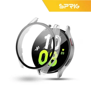کاور اسپریگ مدل SPG Case مناسب برای ساعت هوشمند سامسونگ Galaxy Watch 5 40mm به همراه محافظ صفحه نمایش