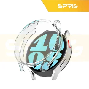 کاور اسپریگ مدل SPG مناسب برای ساعت هوشمند سامسونگ Galaxy Watch 6 44mm به همراه محافظ صفحه نمایش