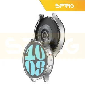 کاور اسپریگ مدل SPG مناسب برای ساعت هوشمند سامسونگ Galaxy Watch 6 44mm به همراه محافظ صفحه نمایش