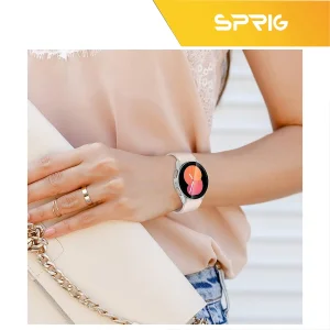کاور اسپریگ مدل Hard Guard مناسب برای ساعت هوشمند سامسونگ Galaxy Watch 5 40mm به همراه محافظ صفحه نمایش