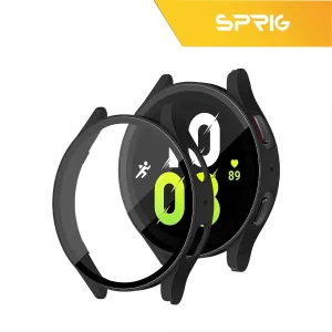 کاور اسپریگ مدل Hard Guard مناسب برای ساعت هوشمند سامسونگ Galaxy Watch 5 40mm به همراه محافظ صفحه نمایش