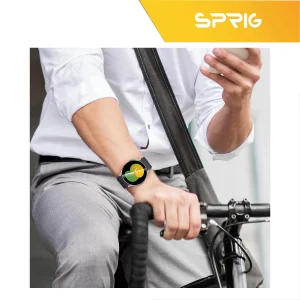 کاور اسپریگ مدل Hard Guard مناسب برای ساعت هوشمند سامسونگ Galaxy Watch 4 44mm به همراه محافظ صفحه نمایش