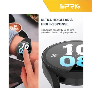 کاور اسپریگ مدل SPG Case مناسب برای ساعت هوشمند سامسونگ Galaxy Watch 4 40mm به همراه محافظ صفحه نمایش