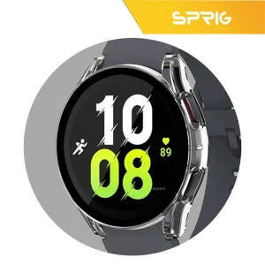 کاور اسپریگ مدل SPG Case مناسب برای ساعت هوشمند سامسونگ Galaxy Watch 4 40mm به همراه محافظ صفحه نمایش