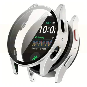 کاور اسپریگ مدل PC Guard Bump مناسب برای ساعت هوشمند سامسونگ Galaxy Watch 7 40mm به همراه محافظ صفحه نمایش
