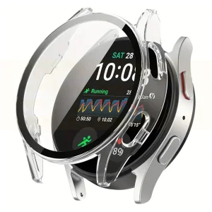 کاور اسپریگ مدل PC Guard Bump مناسب برای ساعت هوشمند سامسونگ Galaxy Watch 7 40mm به همراه محافظ صفحه نمایش