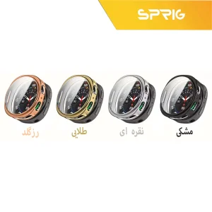 کاور اسپریگ مدل JellSP مناسب برای ساعت هوشمند سامسونگ Galaxy Watch 9 44mm