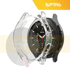 کاور اسپریگ مدل Guardians مناسب برای ساعت هوشمند سامسونگ Galaxy Watch 4 Classic 46mm به همراه محافظ صفحه نمایش