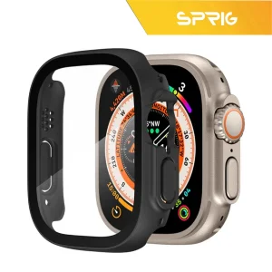 کاور اسپریگ مدل SP-360 مناسب برای ساعت هوشمند ویرفیت HK9 Ultra 2 Max به همراه محافظ صفحه نمایش