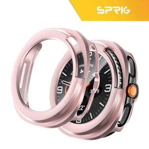 کاور اسپریگ مدل HD PCGLS مناسب برای ساعت هوشمند سامسونگ Galaxy Watch 8 Classic 46mm به همراه محافظ صفحه نمایش