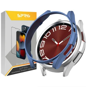 کاور اسپریگ مدل SPG-NGL مناسب برای ساعت هوشمند سامسونگ Galaxy Watch 6 Classic 43mm