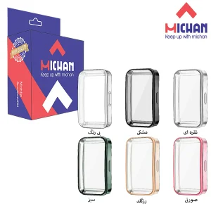 کاور میچان مدل Soft Silicone مناسب برای ساعت هوشمند هوآوی Band 7