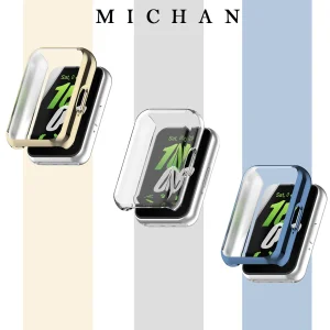 محافظ صفحه نمایش میچان مدل PLASTIC مناسب برای سلاعت هوشمند سامسونگ Galaxy Fit 3