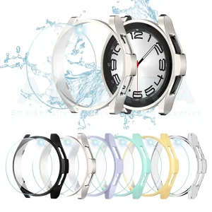 کاور آکوآرا مدل Full Protection Guard مناسب برای ساعت هوشمند سامسونگ Galaxy watch 4 Classic 46mm به همراه محافظ صفحه نمایش