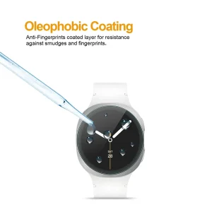 محافظ صفحه نمایش آکوآرا مدل GLS مناسب برای ساعت هوشمند سامسونگ Galaxy Watch 8 44mm بسته سه عددی