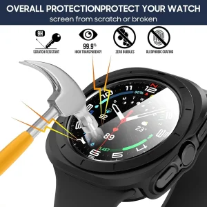 کاور آلتیمیت شیلد مدل Hard PC مناسب برای ساعت هوشمند سامسونگ Galaxy Watch Ultra 47mm