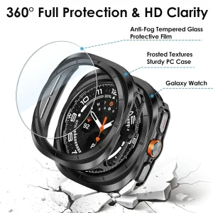 کاور آلتیمیت شیلد مدل Hard PC مناسب برای ساعت هوشمند سامسونگ Galaxy Watch Ultra 47mm