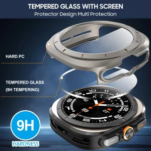 کاور آلتیمیت شیلد مدل Hard PC مناسب برای ساعت هوشمند سامسونگ Galaxy Watch Ultra 47mm