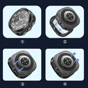 کاور آلتیمیت شیلد مدل Hard PC مناسب برای ساعت هوشمند سامسونگ Galaxy Watch Ultra 47mm