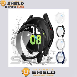 کاور آلتیمیت شیلد مدل PC-Bumper-UL مناسب برای ساعت هوشمند سامسونگ Galaxy Watch 5 40mm به همراه محافظ صفحه نمایش