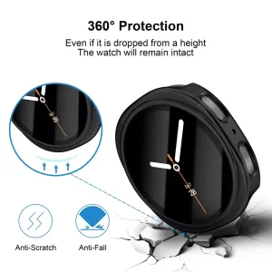 کاور آکوآرا مدل GRDH مناسب برای ساعت هوشمند سامسونگ Galaxy Watch 8 44mm به همراه محافظ صفحه نمایش