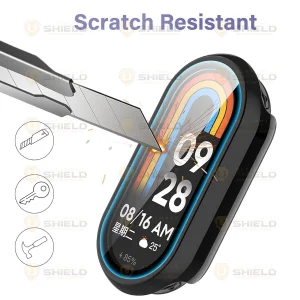 کاور آلتیمیت شیلد مدل Hard PC مناسب برای ساعت هوشمند شیائومی Mi band 10 12mm