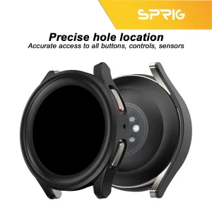 کاور اسپریگ مدل SPG Case مناسب برای ساعت هوشمند سامسونگ Galaxy Watch 5 44mm به همراه محافظ صفحه نمایش