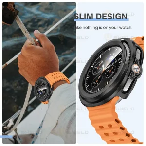 کاور آلتیمیت شیلد مدل Hard PC مناسب برای ساعت هوشمند سامسونگ Galaxy Watch 8 Classic 46mm
