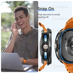کاور آلتیمیت شیلد مدل Hard PC مناسب برای ساعت هوشمند سامسونگ Galaxy Watch 8 Classic 46mm