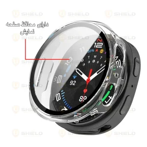 کاور آلتیمیت شیلد مدل Hard PC مناسب برای ساعت هوشمند سامسونگ Galaxy Watch 8 44mm