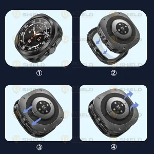 کاور آلتیمیت شیلد مدل Hard PC مناسب برای ساعت هوشمند سامسونگ Galaxy Watch 7 Ultra 47mm