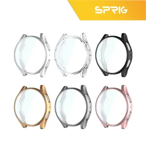 کاور اسپریگ مدل SP-360 مناسب برای ساعت هوشمند سامسونگ Galaxy Watch 4 44mm به همراه محافظ صفحه نمایش