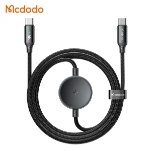 کابل شارژ USB-C مک دودو مدل CA-417 مناسب برای ساعت هوشمند سامسونگ Galaxy Watch 4-6 Fit2/3  5Pro 4/6Classic