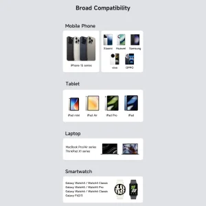 کابل شارژ USB-C مک دودو مدل CA-417 مناسب برای ساعت هوشمند سامسونگ Galaxy Watch 4-6 Fit2/3  5Pro 4/6Classic