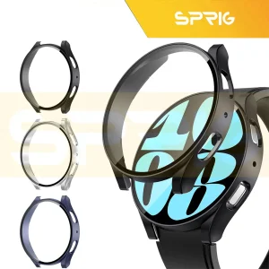 کاور اسپریگ مدل SPG مناسب برای ساعت هوشمند سامسونگ Galaxy Watch 7 44mm به همراه محافظ صفحه نمایش