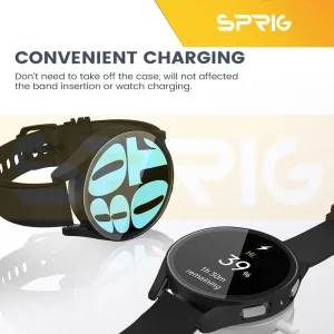 کاور اسپریگ مدل SPG مناسب برای ساعت هوشمند سامسونگ Galaxy Watch 7 44mm به همراه محافظ صفحه نمایش