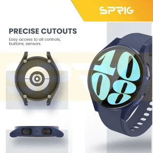 کاور اسپریگ مدل SPG مناسب برای ساعت هوشمند سامسونگ Galaxy Watch 7 44mm به همراه محافظ صفحه نمایش