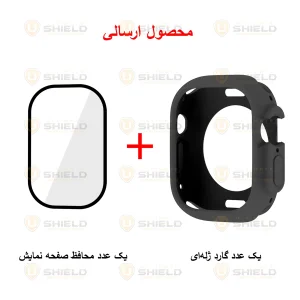 کاور آلتیمیت شیلد مدل Jelly Shield UL مناسب برای ساعت هوشمند هاینو تکو T92 Ultra max / T93 Ultra max / T94 Ultra max  / T89 Ultra max / T99 Ultra max به همراه محافظ صفحه نمایش