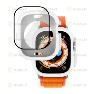 کاور آلتیمیت شیلد مدل Jelly Shield UL مناسب برای ساعت هوشمند هاینو تکو T92 Ultra max / T93 Ultra max / T94 Ultra max  / T89 Ultra max / T99 Ultra max به همراه محافظ صفحه نمایش