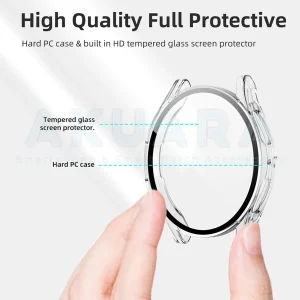 کاور آکوآرا مدل Full Protection Guard مناسب برای ساعت هوشمند سامسونگ Galaxy Watch 5 44mm
